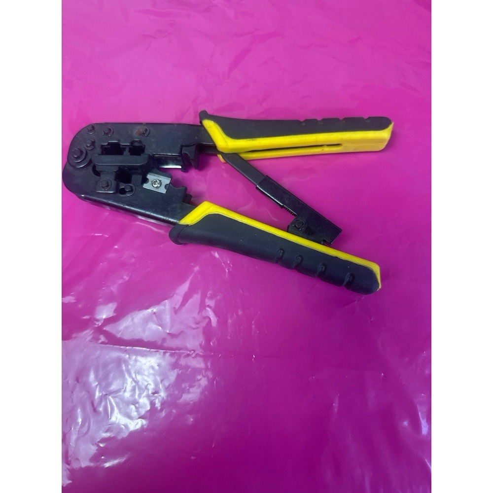UbiGear RJ45 RJ11 RJ12 Modular Network Cable Crimper Cutter Wire Stripper
